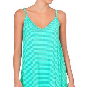 Zenana stripe v-neck spaghetti cami *reversible*